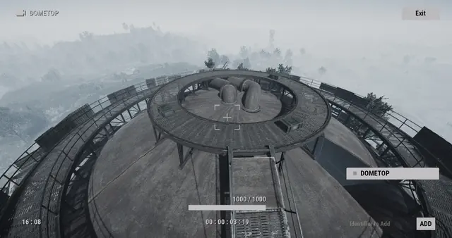 DOMETOP camera, The Dome: the ring walkway on top of the dome