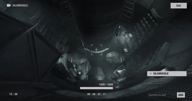 SILOMISSILE camera, Missile Silo: the inside of the missile shaft