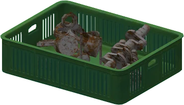 The Advanced Vehicle Parts Crate in Rust, drawn from the game's own model