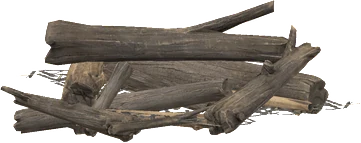 The Driftwood in Rust, drawn from the game's own model