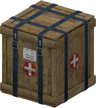 The Medical Crate in Rust, drawn from the game's own model