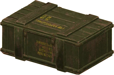 The Military Crate in Rust, drawn from the game's own model