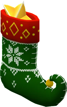 The Small Stocking in Rust, drawn from the game's own model