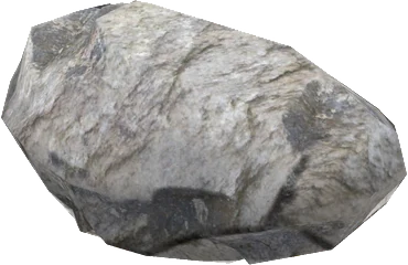 The Stone in Rust, drawn from the game's own model