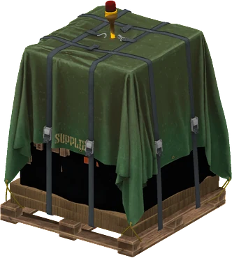 The Supply Drop in Rust, drawn from the game's own model