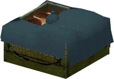 The Trash Pile in Rust, drawn from the game's own model