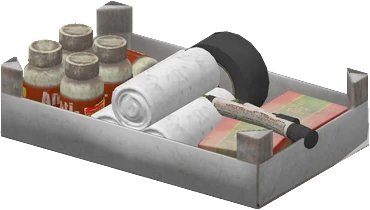 The Underwater Lab Medical Crate in Rust, drawn from the game's own model