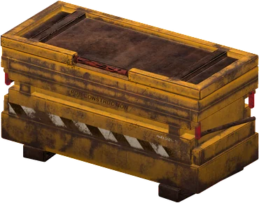 The Underwater Lab Military Crate in Rust, drawn from the game's own model