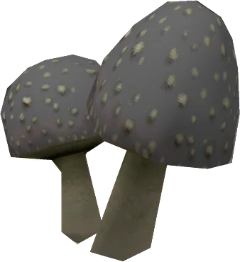 The Wild Mushroom in Rust, drawn from the game's own model